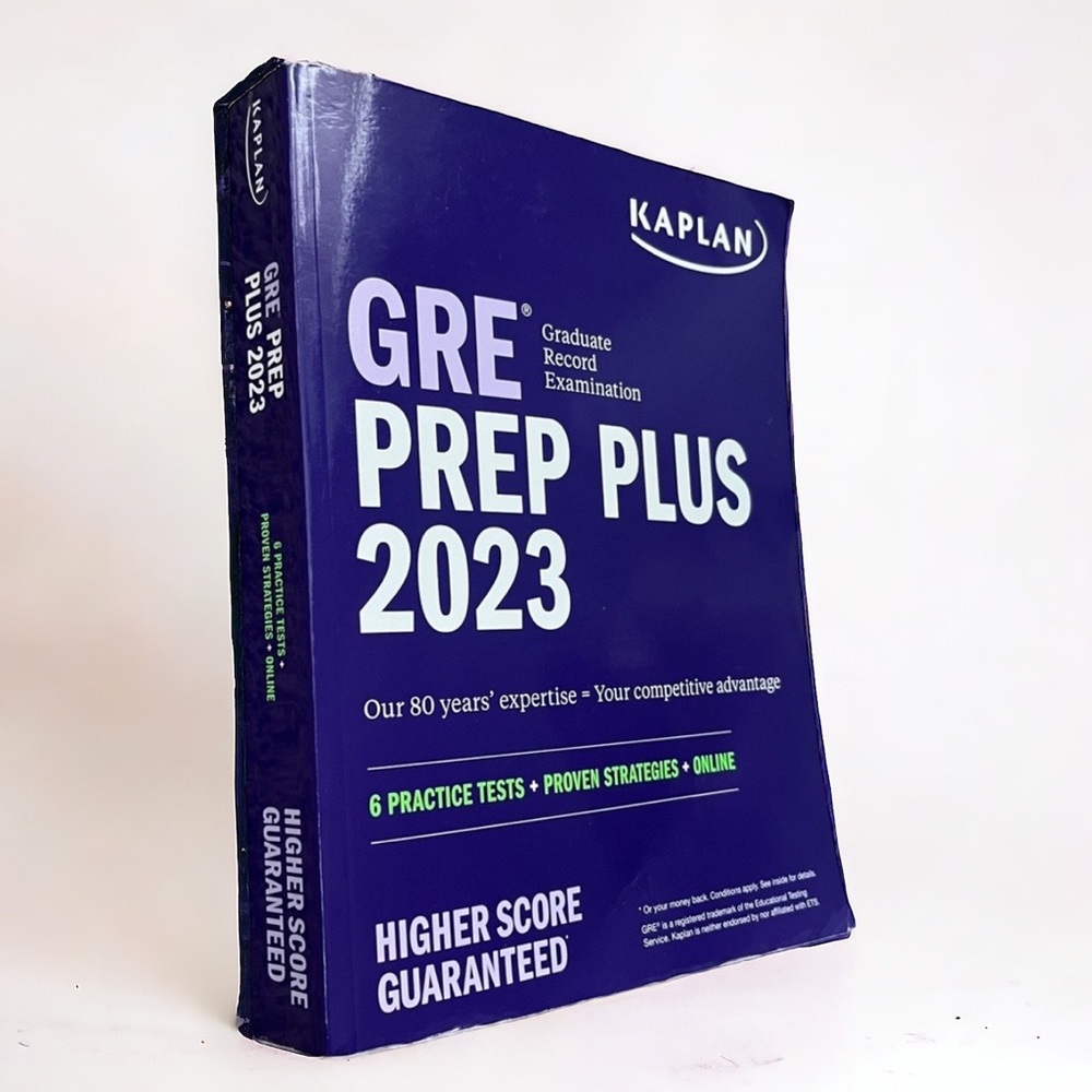 KAPLAN GRE PREP 2023 Book GUC College